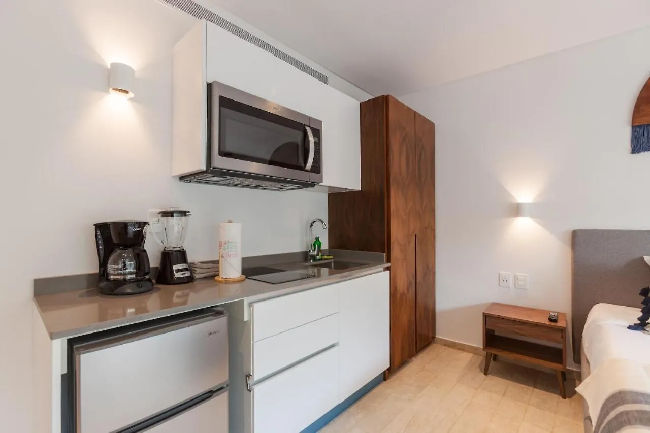 Estudio Tranquilo En La Veleta Con Jardin, Alberca, Gimnasio Y Cerca Del Centro De Tulum A111 Mexico